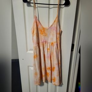 nwot Z SUPPLY sherbet tie dye summer dress/perfect beach cover up, size s/m